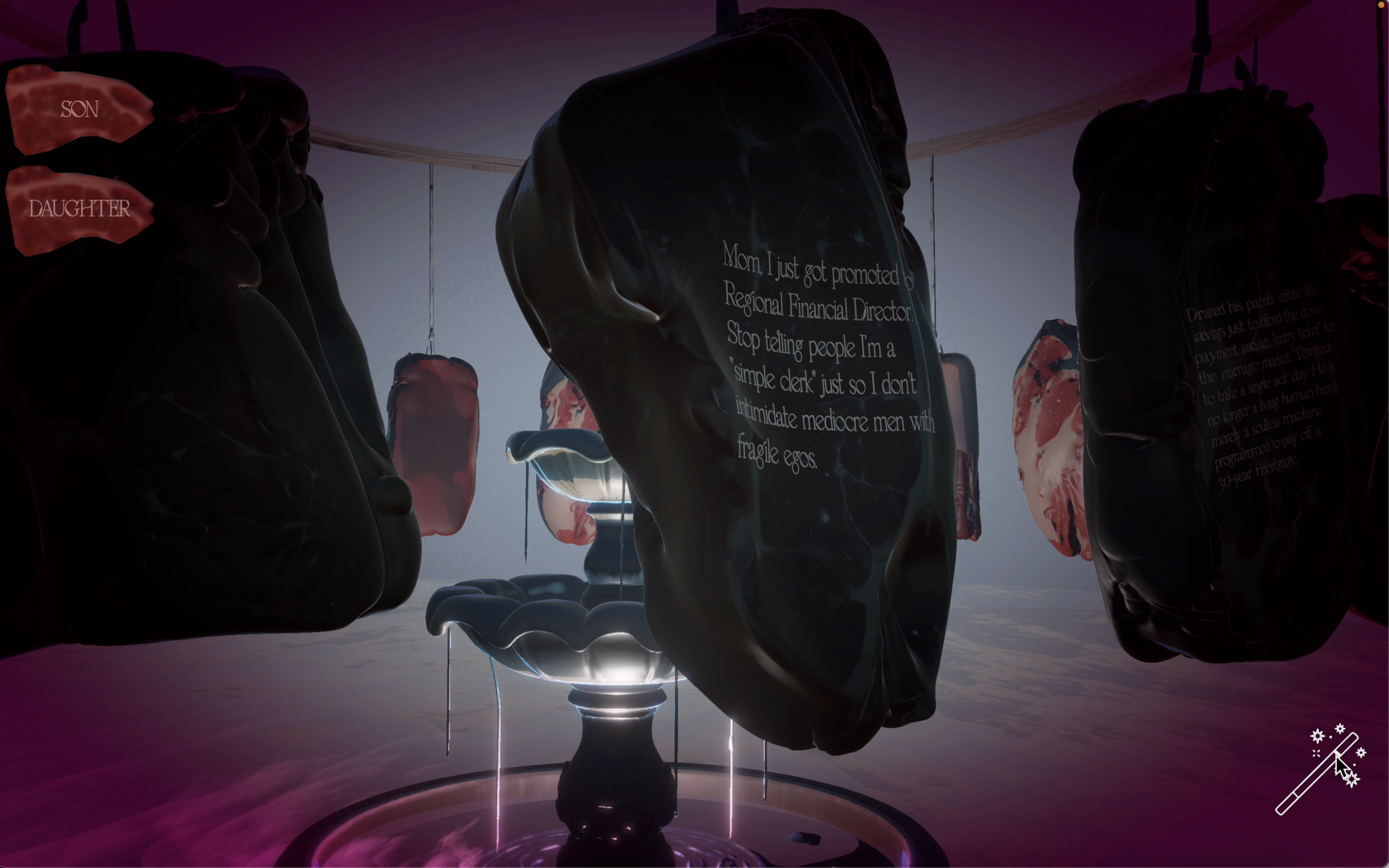 White Lighting Interaction
